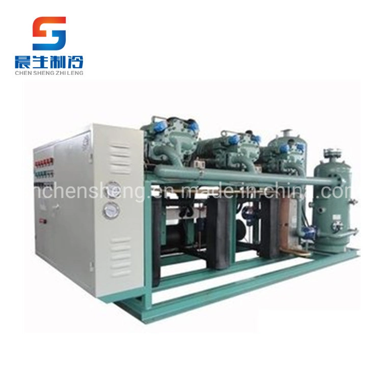 Low Temperature Ammonia Compressor Unit/Refrigeration Screw Compressor/Air-Cooled Condenser Unit for Refrigeration Industry