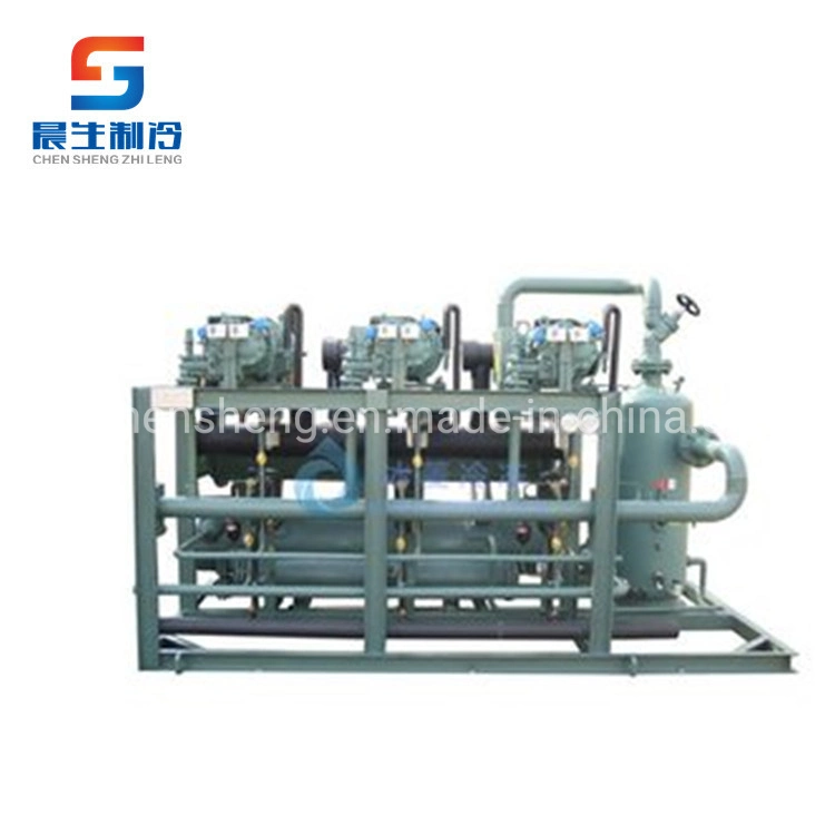 Low Temperature Ammonia Compressor Unit/Refrigeration Screw Compressor/Air-Cooled Condenser Unit for Refrigeration Industry