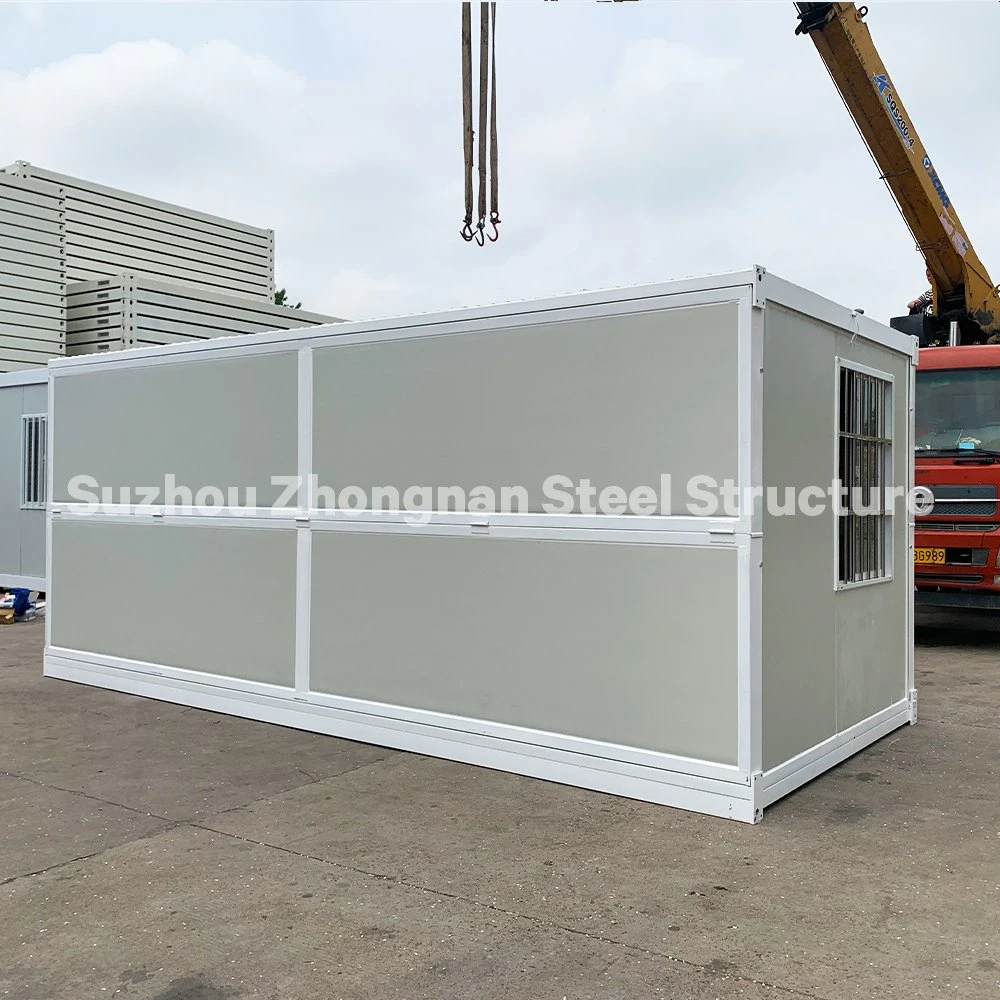 Zhongnan Cheap Simple 20FT Prefabricated Folding Container House for Sale